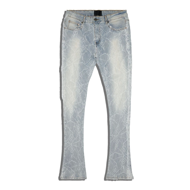 Supply Web Stacked Jeans "Lt Wash"