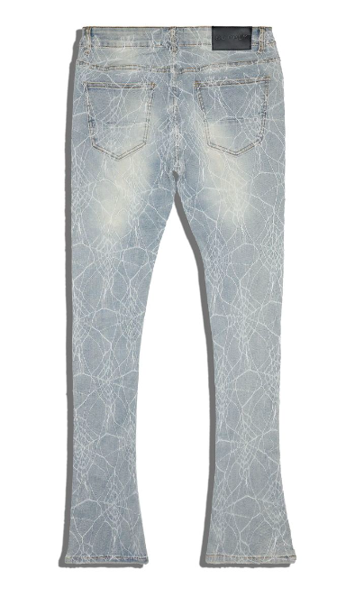 Supply Web Stacked Jeans "Lt Wash"
