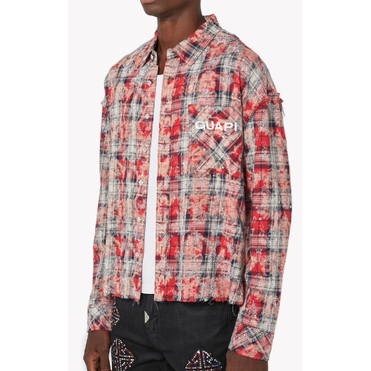 Guapi Stars Flannel "Vintage Red"