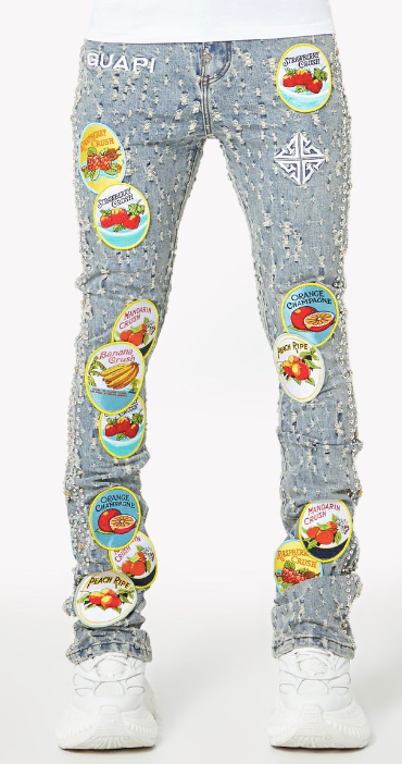 Guapi Pop Crush Denim Jeans "Vintage Blue"
