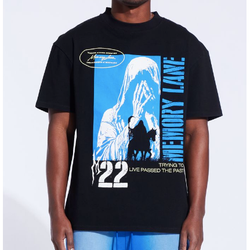 Memory Lane Runnin Past Tee "Black"