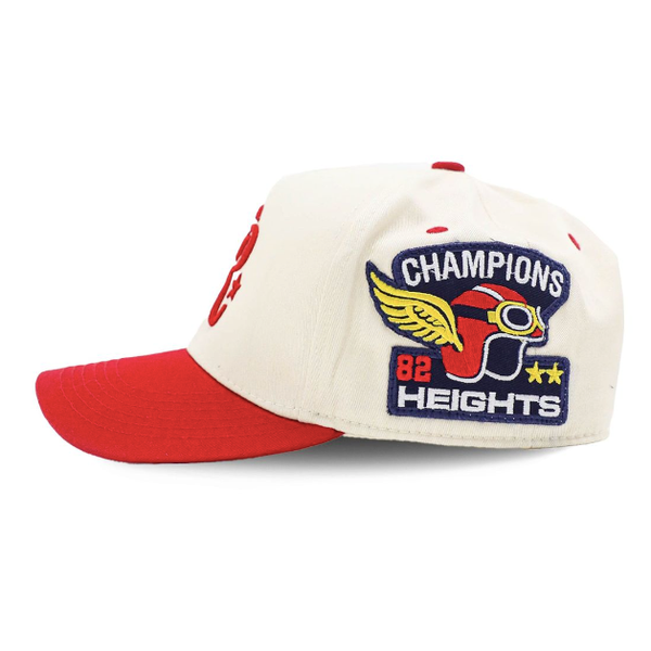 Heights District PR Varsity Snapback Hat "Red"