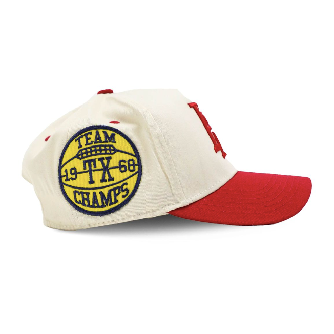 Heights District PR Varsity Snapback Hat "Red"
