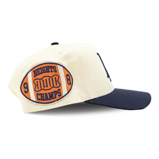 Heights District PR Varsity Snapback Hat "Navy"
