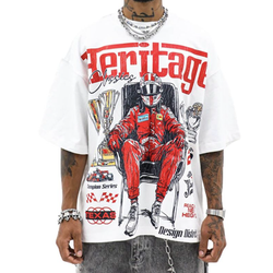 Heights District Heritage Racing Champion Tee "White"