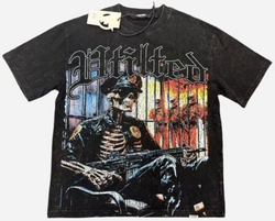 VTILTED Free Tee "Black Wash"