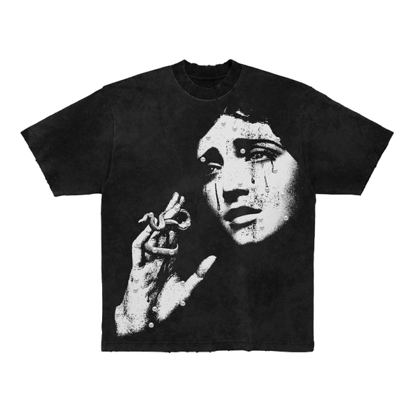 Concept LA Pearls Tee "Black Wash"