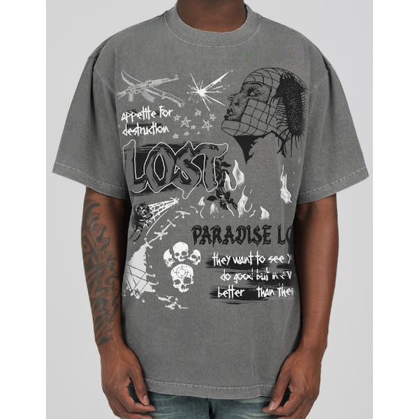 Paradise Lost System Failure Tee "Cement"