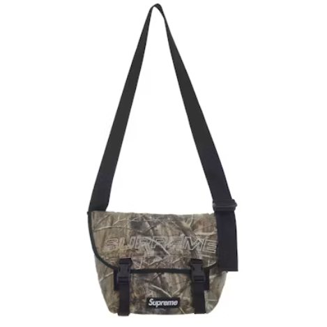 Supreme Denim Messenger Bag "Realtree Camo"