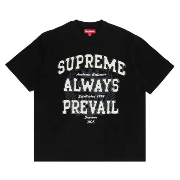 Supreme Always Prevail Tee "Black"
