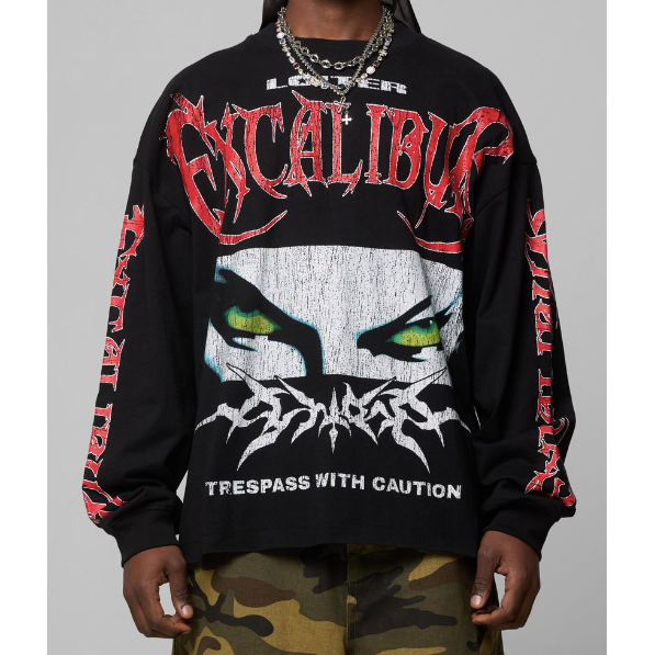 Loiter Trespass L/S Tee "Vintage Wash"