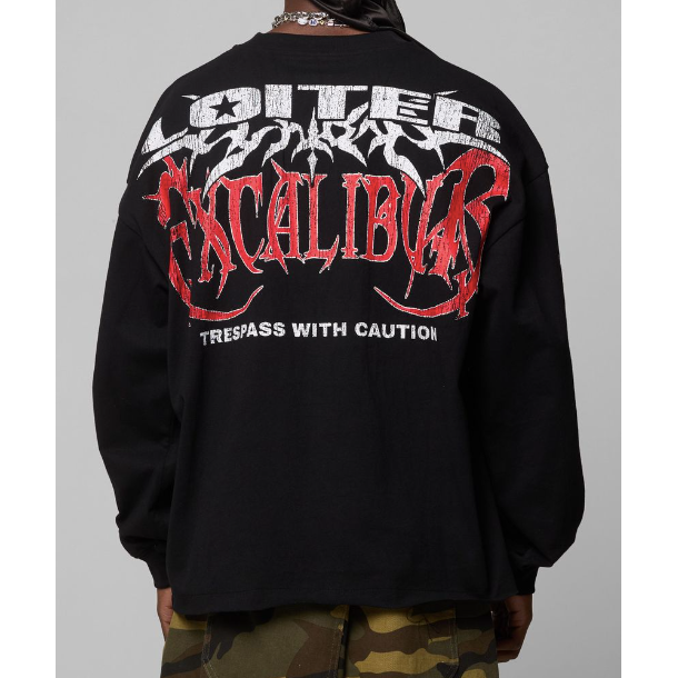 Loiter Trespass L/S Tee "Vintage Wash"