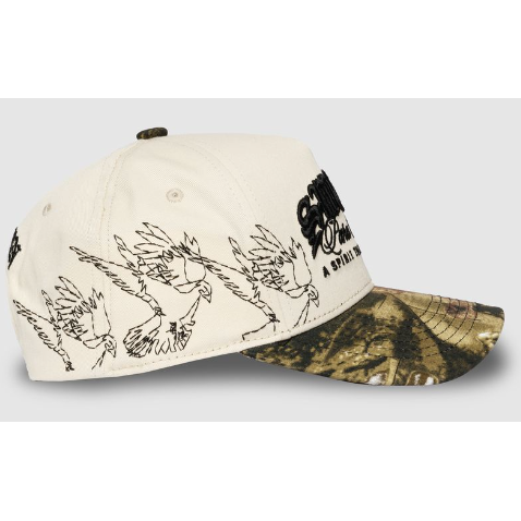 Sworn To Us Spirit Snapback Hat "Camo/Cream"