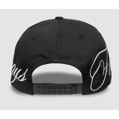 Sworn To Us A&F Crystals Snapback Hat "Black"