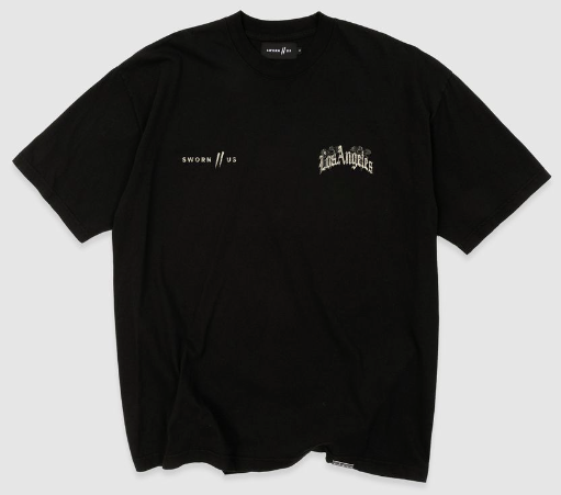 Sworn To Us Hometown Tee "Black"