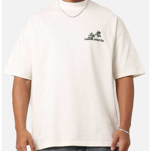 Saint Morta Paradise Tee "Off White"