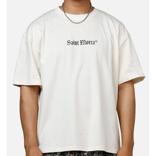 Saint Morta Weary Hearts Tee "Off White"