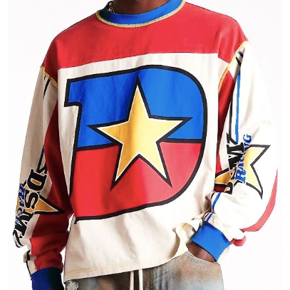Diet Starts Monday Supercross L/S Tee "Red"