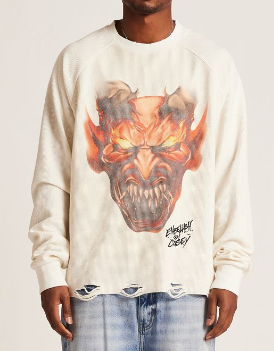 Embellish Inferno L/S Thermal Tee "Cream"