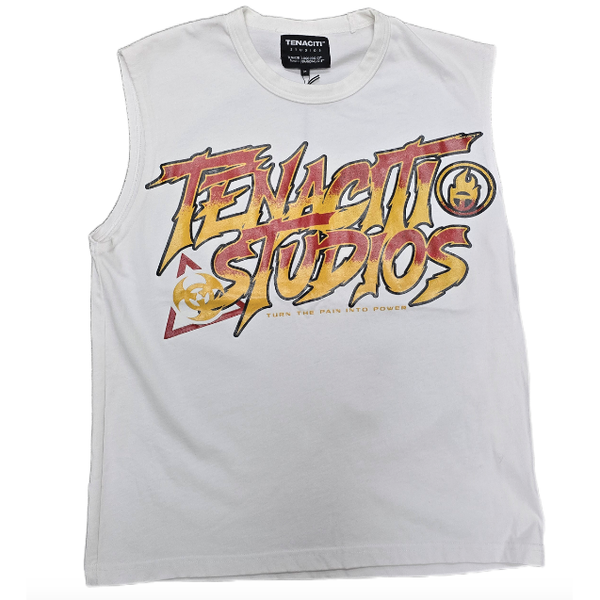 Tenaciti King Kong Sleeveless Tee "White"