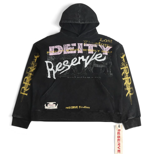Reserve Mysteery Hoodie "Black"