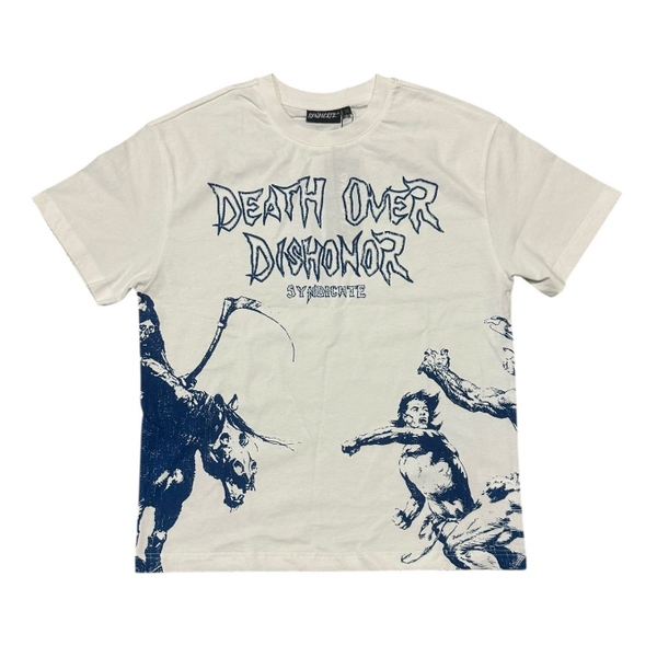 Syndicate Dishonor Tee "White/Blue"