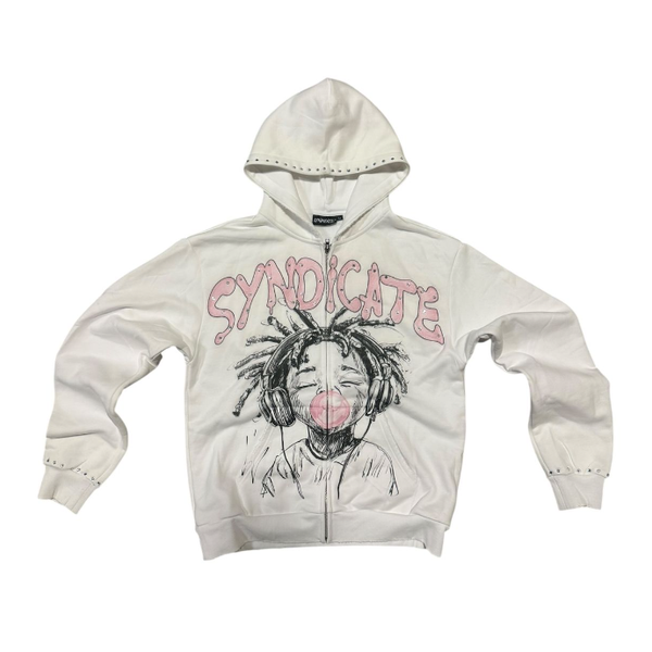 Syndicate Youth Hoodie "White"