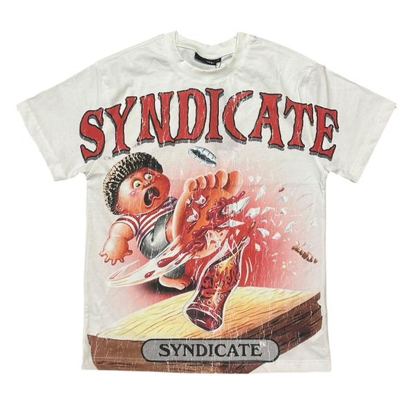 Syndicate Bottle Tee "White"