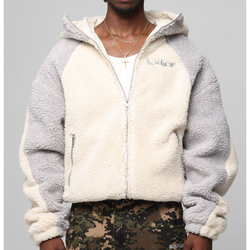 Loiter Speedway Fleece Jacket "Stone"