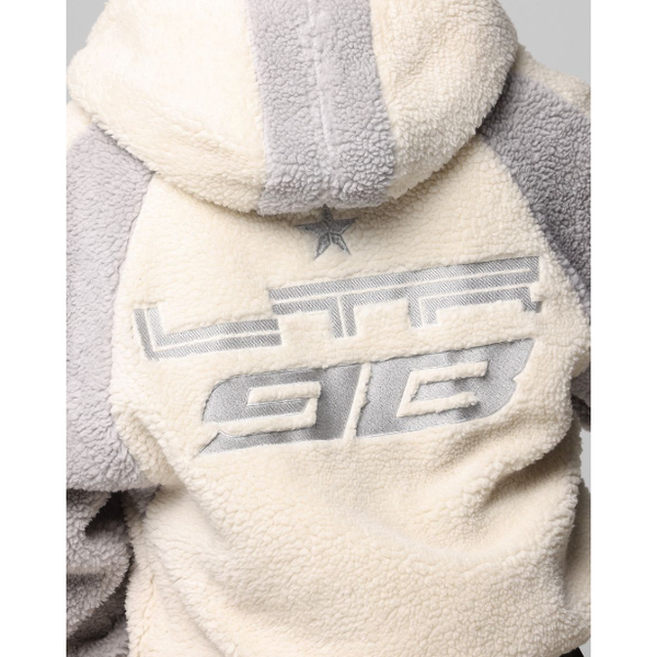 Loiter Speedway Fleece Jacket "Stone"