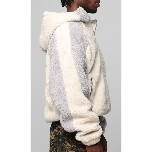Loiter Speedway Fleece Jacket "Stone"
