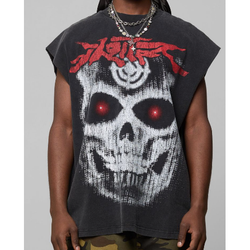 Loiter Ski Mask Sleeveless Tee "Vintage Black"