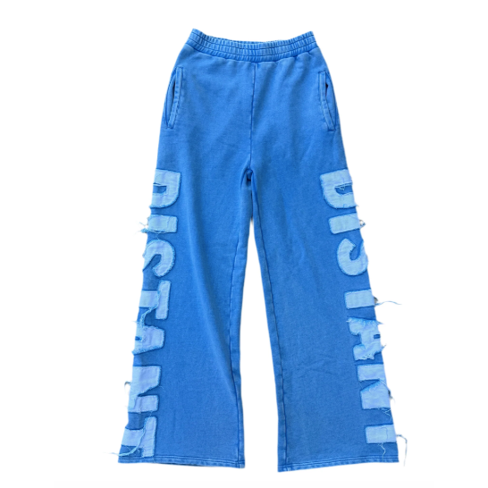 Distant Studios Distant Sweat Pants “Blue"
