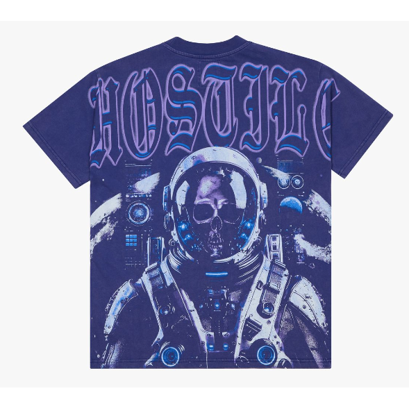 Xhostile Lost In Space Tee "Purple"