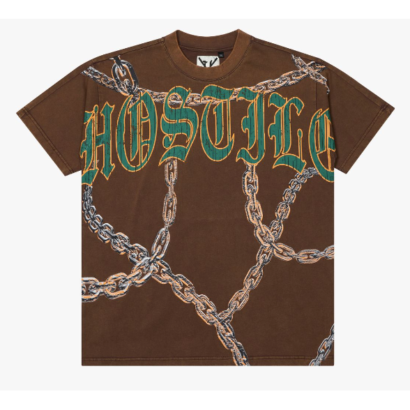 Xhostile Ghost Rider Tee "Brown"