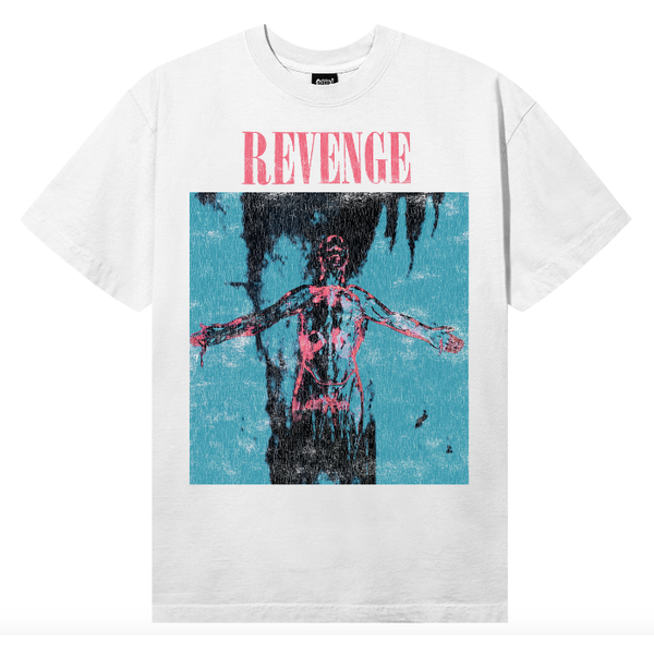Revenge Apparel Silver Tee "White"