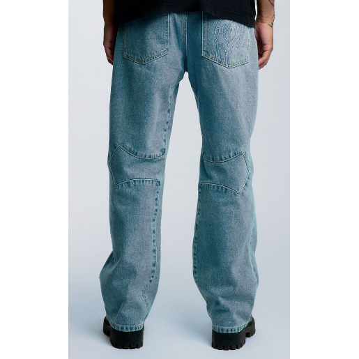Revenge Apparel Cross Canvas Pants "Washed Indigo"