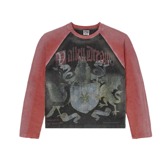 Vale Crest L/S Thermal "Black/Red"