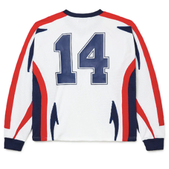 Vale Forever Motocroxxx L/S Thermal Tee "Red/Blue"