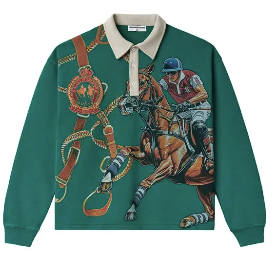 Vale Forever Heritage Rugby L/S Tee "Green"