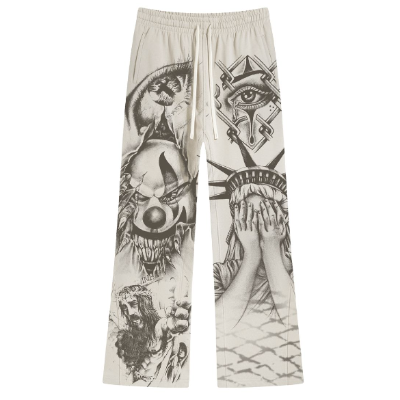 WKNDRIOT Sacred Sweatpants "Cream"