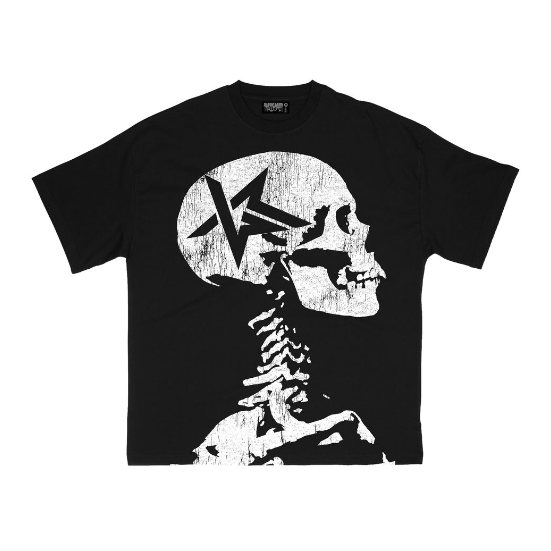 WKNDRIOT Head Logo Tee "Black"