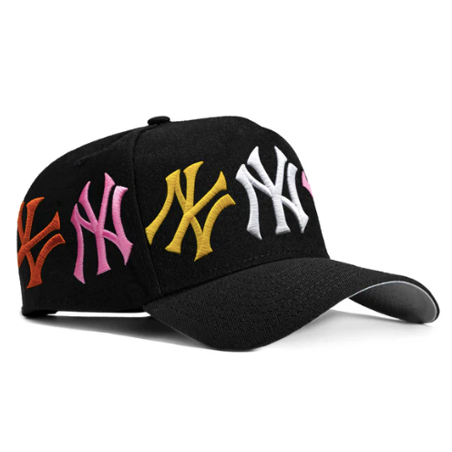Felicity Alphabet A-Frame Snapback Hat "Multi"