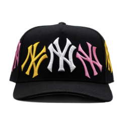 Felicity Alphabet A-Frame Snapback Hat "Multi"