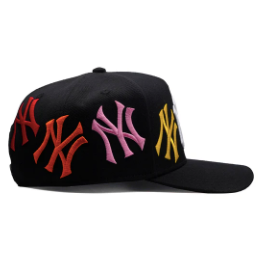 Felicity Alphabet A-Frame Snapback Hat "Multi"