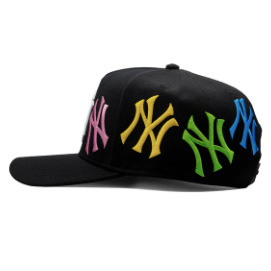 Felicity Alphabet A-Frame Snapback Hat "Multi"