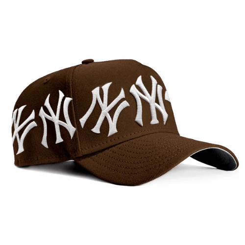 Felicity NY A-Frame Snapback Hat "Mocha"
