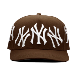 Felicity NY A-Frame Snapback Hat "Mocha"