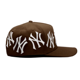 Felicity NY A-Frame Snapback Hat "Mocha"