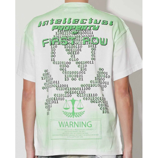 First Row Intellectual Property Tee "Green"